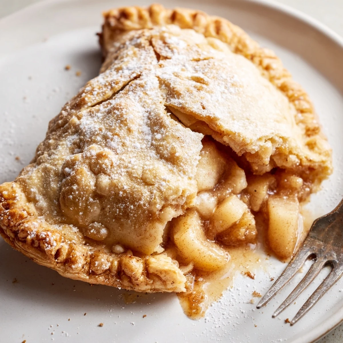 Golden Air Fryer apple hand pies with flaky crusts and warm spiced filling.  