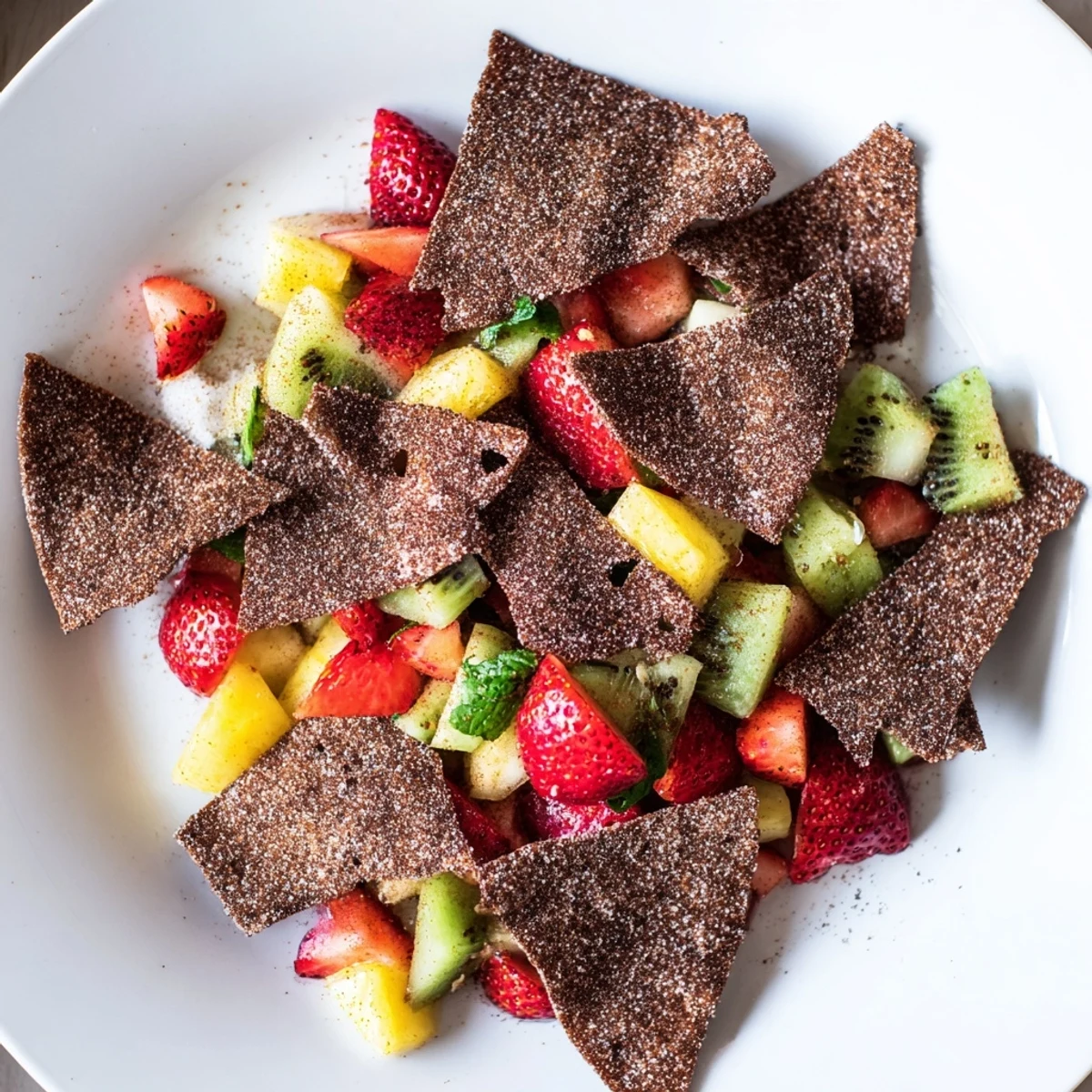 Dessert Chips And Salsa