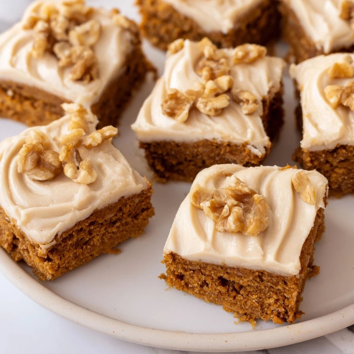 Pumpkin Bars Brown Sugar Frosting