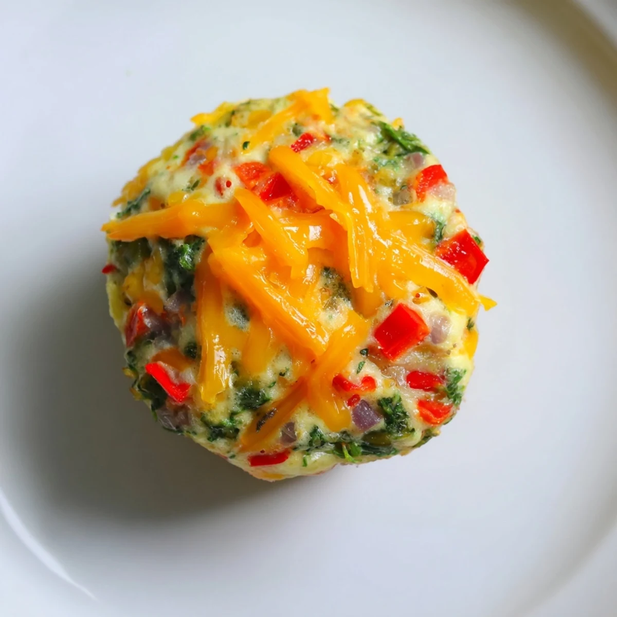 Golden and cheesy Easy Christmas Morning Egg Muffins fresh from the oven, perfect for holiday brunch.