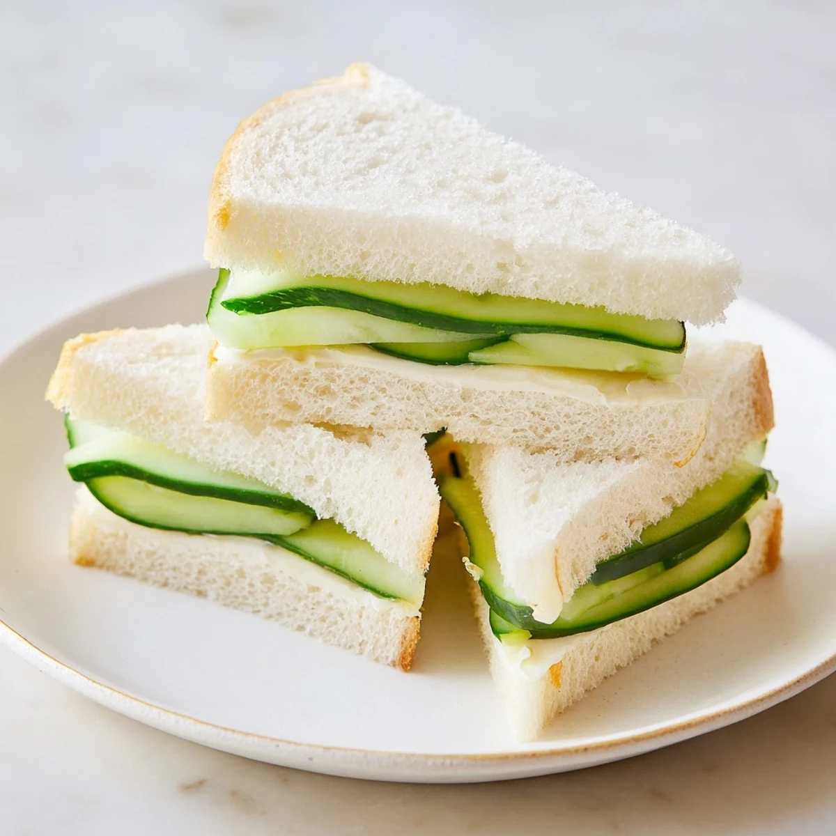 Castle Feast Royal Tea Party Sandwiches arranged on a tiered platter, inviting guests to a special occasion.