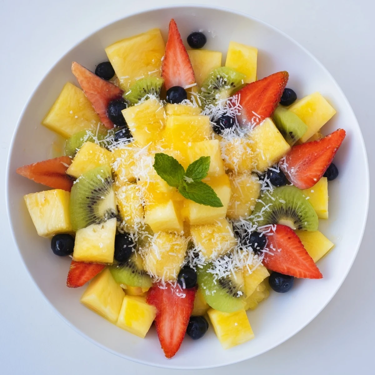 Tropical Pineapple Fruit Platter