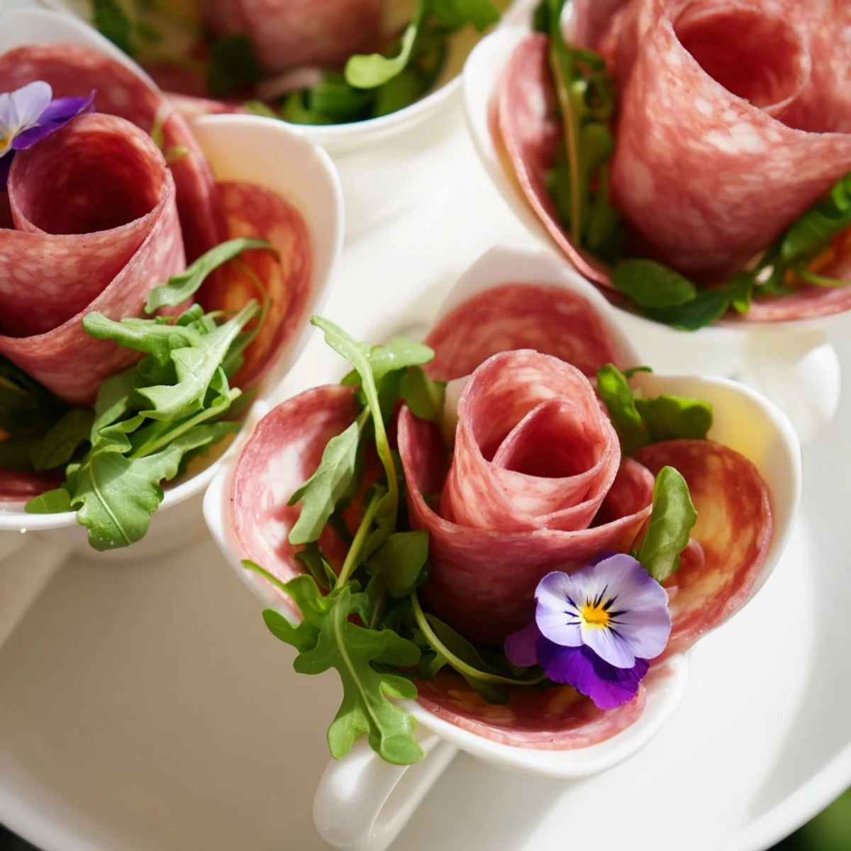 Victorian Tea Rose Appetizer