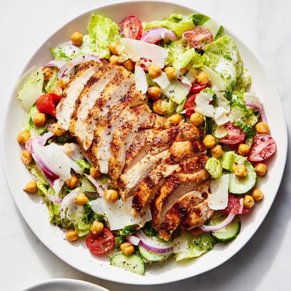 Chicken Caesar Pasta-less Bowl