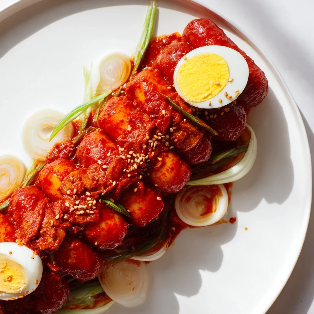 Spicy Korean Rice Cakes