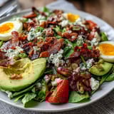 Spring Cobb Salad Strawberries