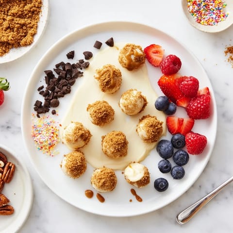 Deconstructed Dessert Board Cheesecake