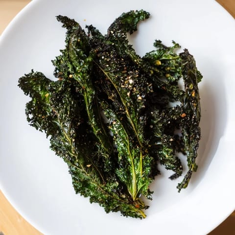Baked Kale Chips Crunch