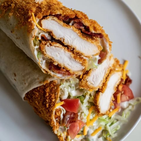 Crispy Chicken Bacon Wrap