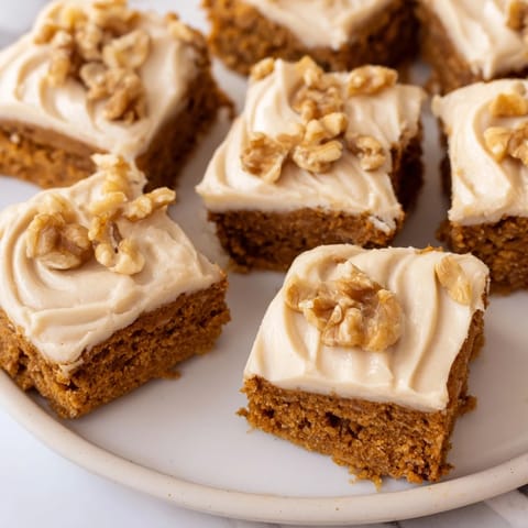 Pumpkin Bars Brown Sugar Frosting