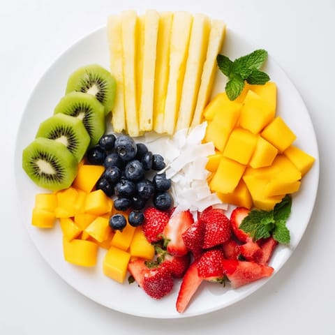 Tropical Pineapple Fruit Platter