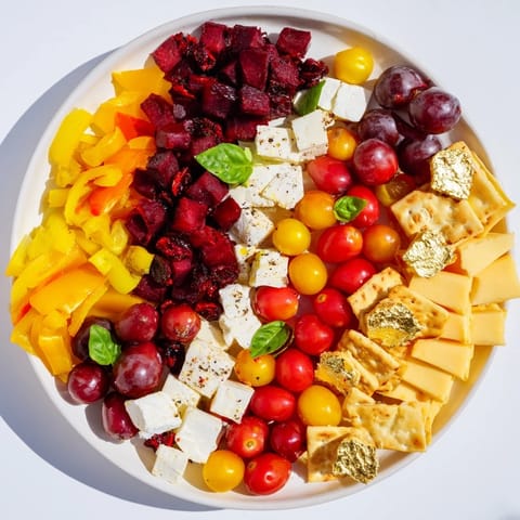 Crimson Gold Gala Platter