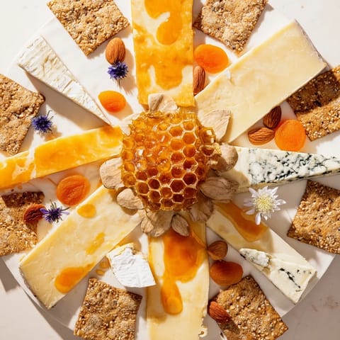 Gilded Hive Cheese Board