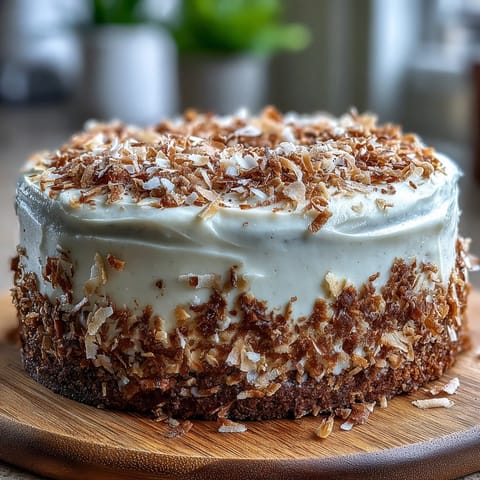 Vegan Hojicha Latte Cake