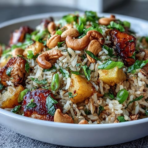 Pineapple Chicken Fried Rice