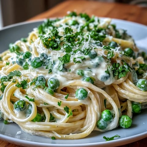 Spring Pasta Ricotta Lemon Peas