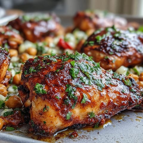 Harissa Chicken Traybake