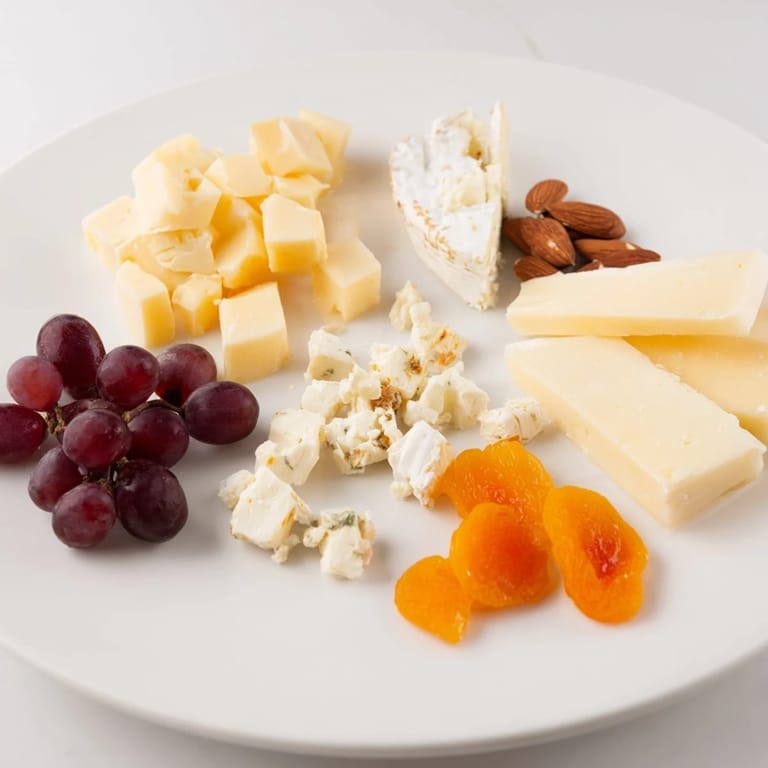 A beautifully arranged Picnic Basket Snack Board features a variety of portable picnic favorites.